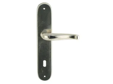 GAUDIUM MG3101 - Bronze door handle on back plate by Fama International - view 2